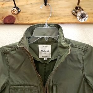 Madewell Utility Fleet Jacket, XS